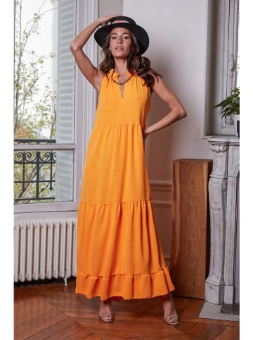 Joséfine Sukienka "Drucilla" w kolorze pomarańczowym