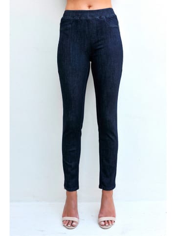 Bleu d'Azur Jeggings "Vendy" - Slim fit - in Dunkelblau
