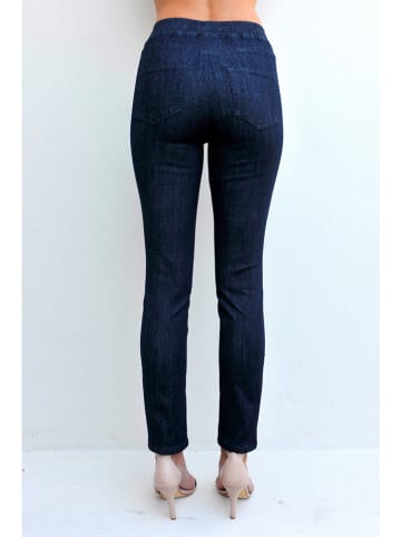 Bleu d'Azur Jegginsy "Vendy" - Slim fit - w kolorze granatowym