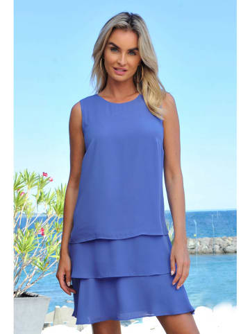 Bleu d'Azur Jurk "Martinez" blauw