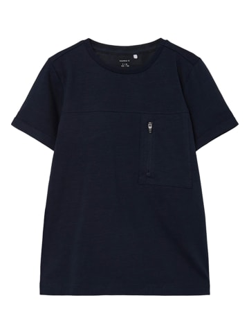 name it Shirt "Jeso" donkerblauw