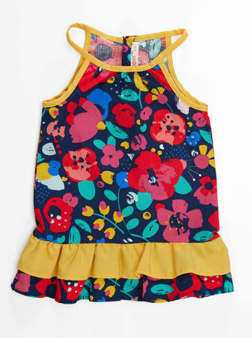 Denokids Jurk "Flowers" donkerblauw