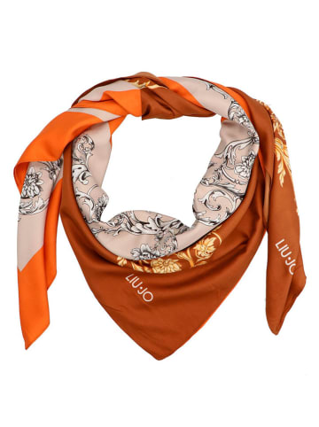 Liu Jo Sjaal lichtbruin/oranje - (L)120 x (B)120 cm