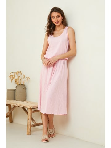 Pure Cotton Kleid in Rosa