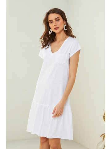 Pure Cotton Kleid in Weiß