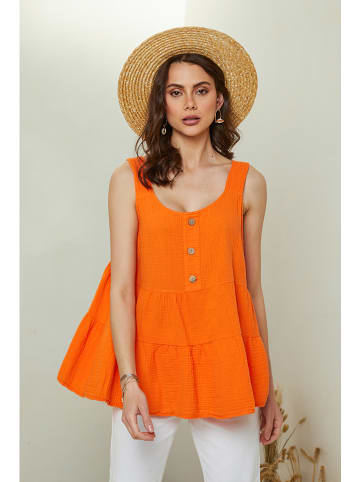 Pure Cotton Top w kolorze pomarańczowym
