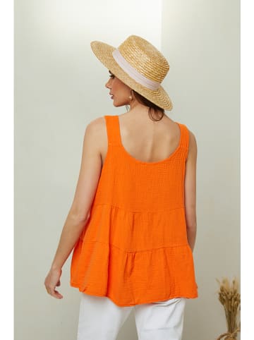 Pure Cotton Top w kolorze pomarańczowym