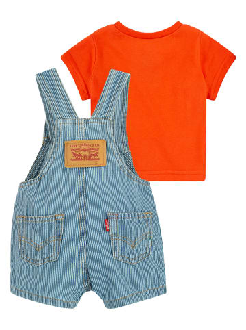 Levi's Kids 2-częściowy zestaw w kolorze czerwono-niebieskim