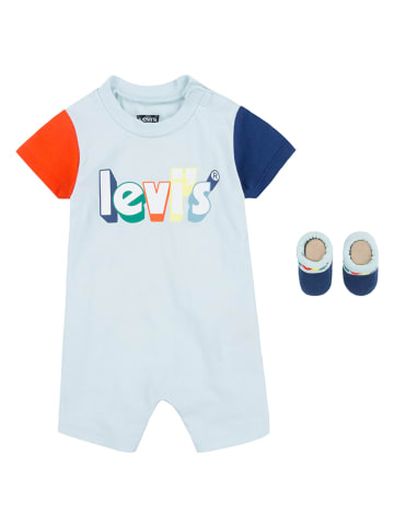 Levi's Kids 2-częściowy zestaw w kolorze błękitnym