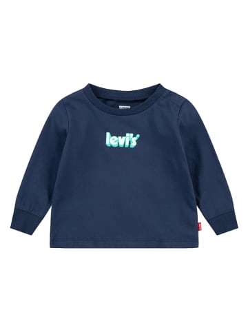 Levi's Kids Longsleeve donkerblauw