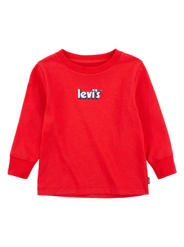 Levi's Kids Longsleeve in Rot
