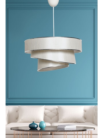 Opviq Lampa wisząca w kolorze srebrnym - wys. 72 x Ø 40 cm