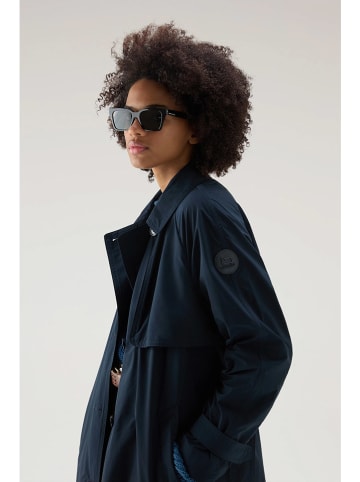 Woolrich Trenchcoat "Summer" donkerblauw