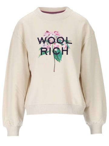 Woolrich Sweatshirt "Mountain" crème