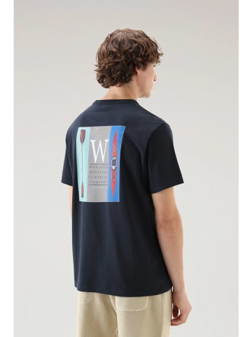 Woolrich Shirt "Lakeside" donkerblauw
