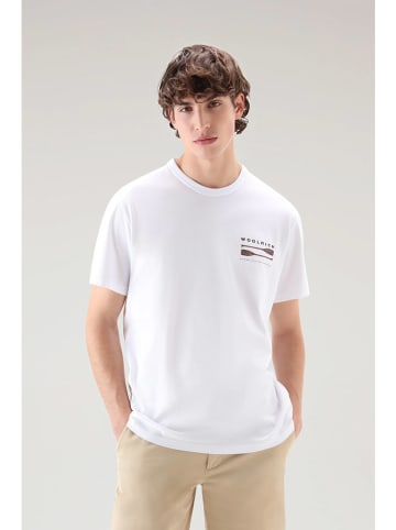 Woolrich Koszulka "Lakeside" w kolorze białym