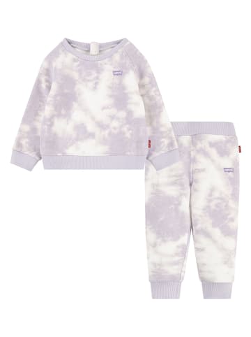 Levi's Kids 2-częściowy zestaw w kolorze lawendowym
