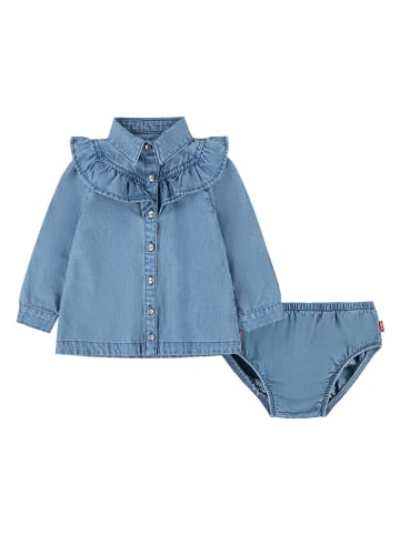 Levi's Kids 2-częściowy zestaw w kolorze niebieskim