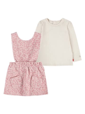 Levi's Kids 2-delige outfit lichtroze/beige