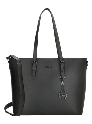 Charm Shopper "Birmingham" zwart - (B)47 x (H)32,5 x (D)14,5 cm