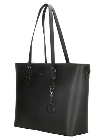 Charm Shopper bag "Birmingham" w kolorze czarnym - 47 x 32,5 x 14,5 cm