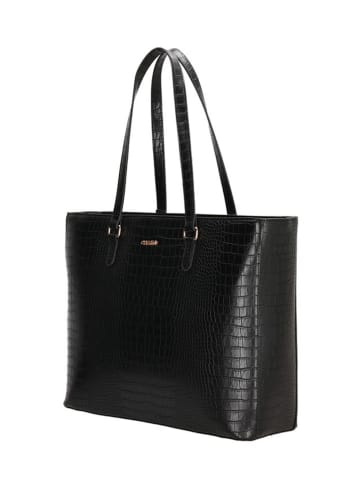 Charm Shopper "Midwood" in Schwarz - (B)45 x (H)31 x (T)13 cm