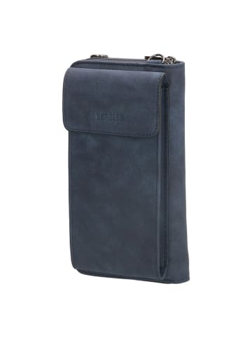 Beagles Handytasche "Rebelle" in Dunkelblau - (B)11 x (H)19 x (T)3 cm