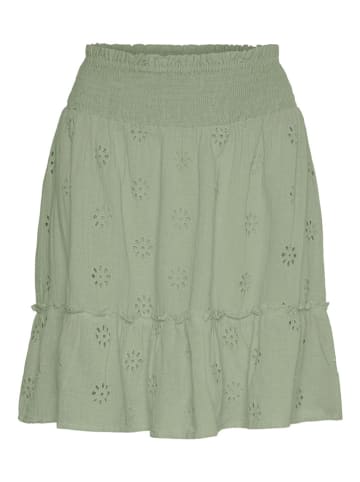 Vero Moda Spódnica "Maja" w kolorze zielonym