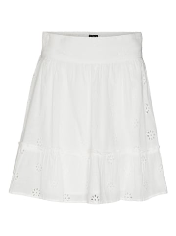Vero Moda Spódnica "Maja" w kolorze białym