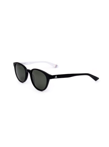 Le Coq Sportif Herren-Sonnenbrille in Schwarz/ Grün
