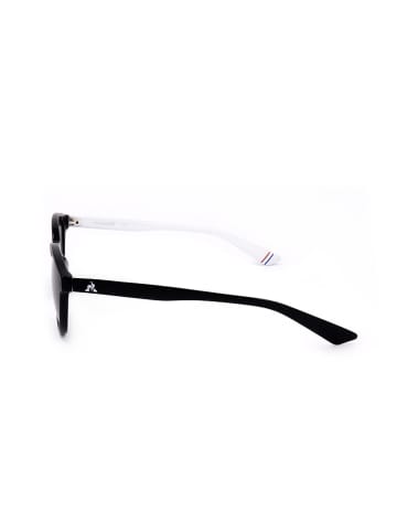 Le Coq Sportif Herren-Sonnenbrille in Schwarz/ Grün