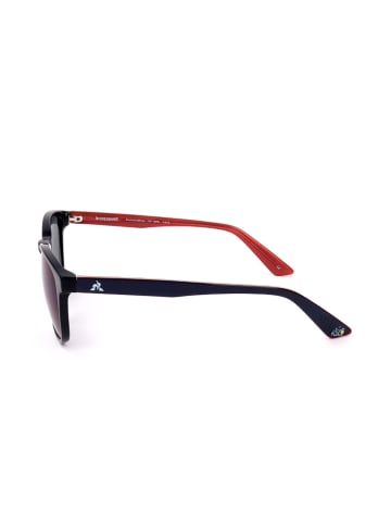 Le Coq Sportif Męskie okulary przeciwsłoneczne w kolorze czarno-niebieskim