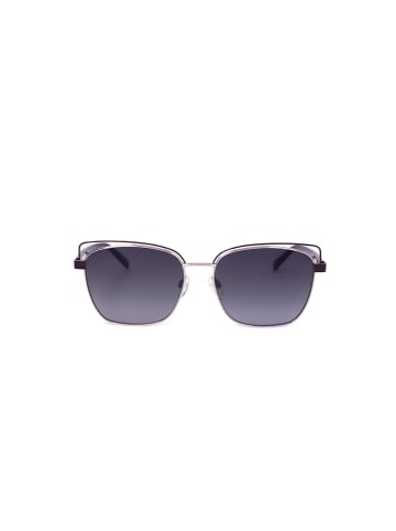 Pierre Cardin Damen-Sonnenbrille in Silber/ Lila