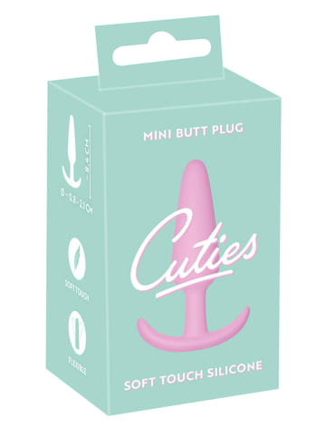 Orion Zatyczka analna "Cuties" w kolorze jasnoróżowym - dł. 8,4 cm