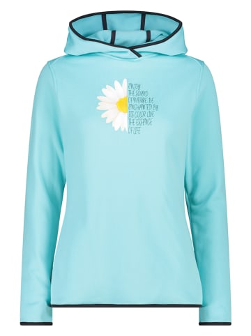 CMP Fleece hoodie turquoise