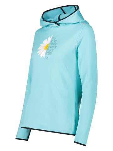 CMP Fleece hoodie turquoise