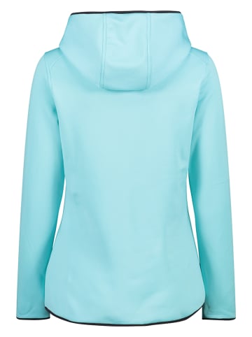 CMP Fleece hoodie turquoise
