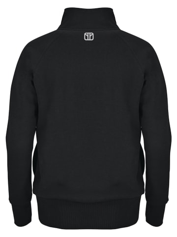 elkline Sweter "Performance" w kolorze czarnym