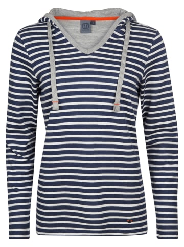 elkline Hoodie "Favorite" donkerblauw/ wit