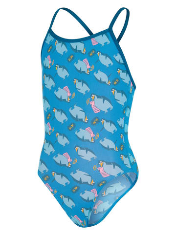 Speedo Strój kąpielowy w kolorze niebieskim