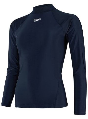 Speedo Badeshirt in Dunkelblau
