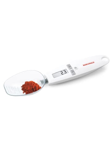 Soehnle Elektronische Küchenwaage "KWD Cooking Star" in Weiß - (L)23 cm