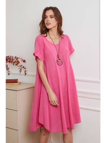 Uniq Sukienka "Damigo" w kolorze różowym