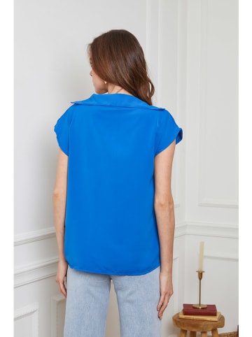 Uniq Bluzka "Usak" w kolorze niebieskim