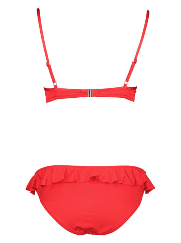 s.Oliver Bikini w kolorze czerwonym