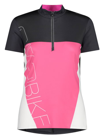 CMP Fietsshirt roze/zwart