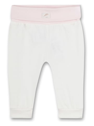 Sanetta Pyjama-Hose in Weiß