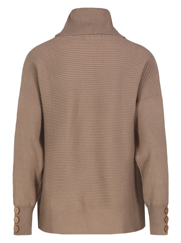Eight2Nine Sweter w kolorze jasnobrązowym
