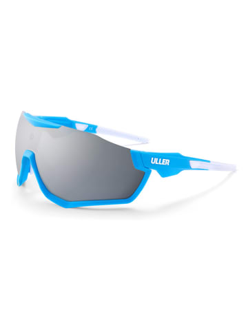 ULLER Okulary narciarskie unisex w kolorze szaro-niebieskim