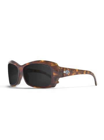 ULLER Damskie okulary przeciwsłoneczne w kolorze brązowo-czarnym